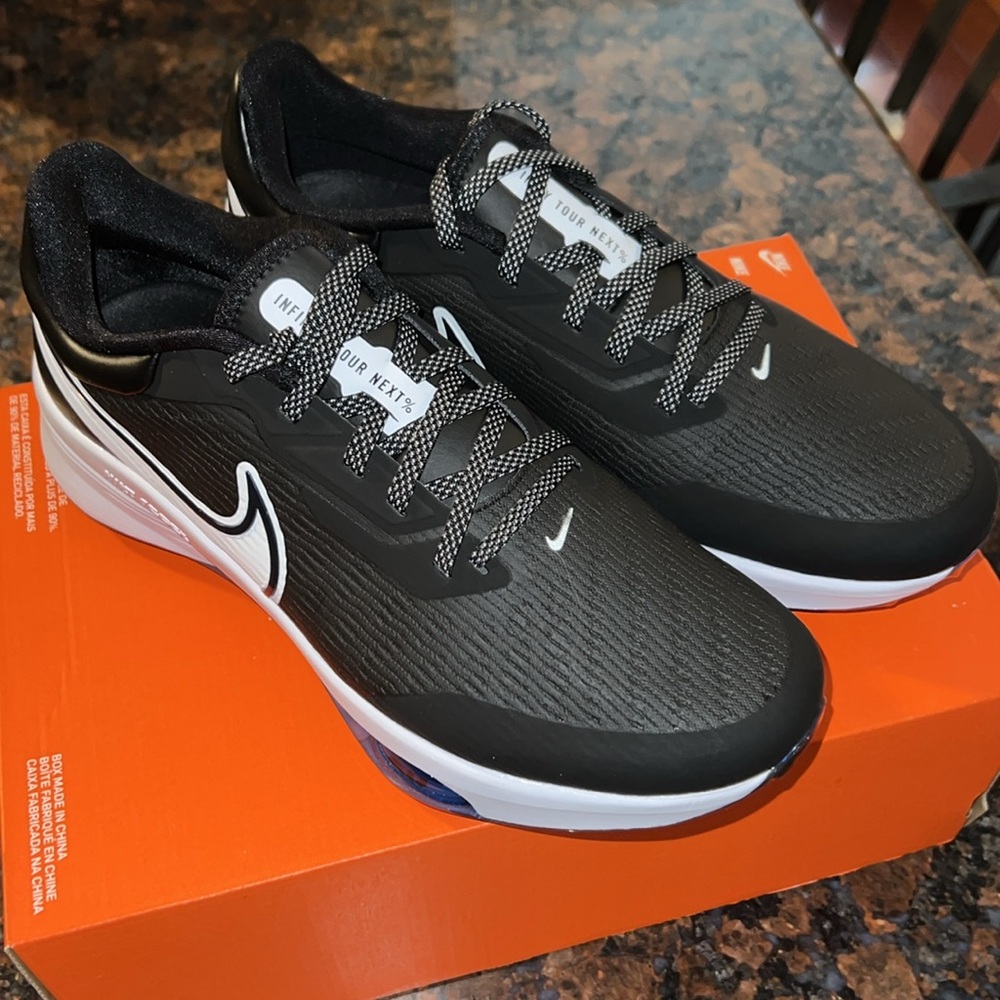 Nike Air Zoom Infinity Tour Next% Black Golf Shoes DC5221-014